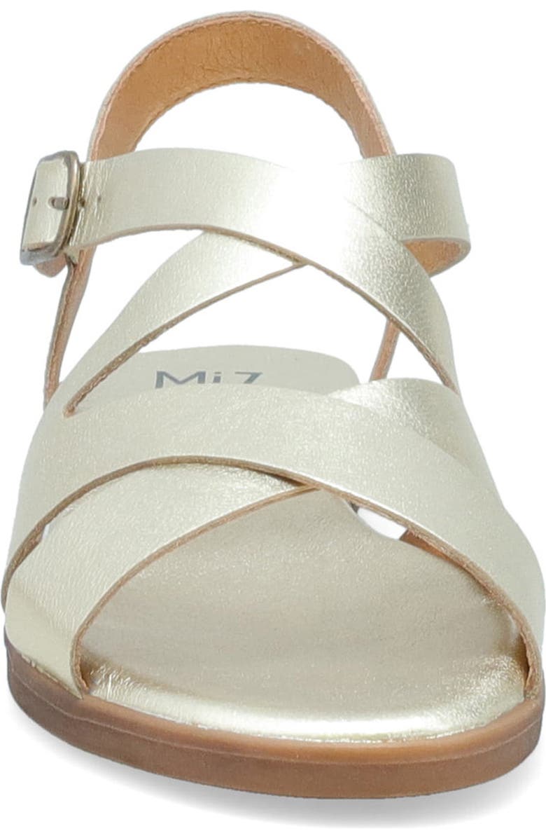 Miz Mooz Lilium Ankle Strap Sandal, Alternate, color, Gold