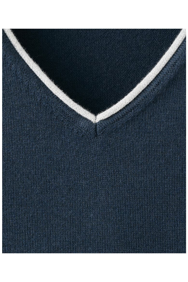 V-Neck Sweater, Alternate, color, NAVY