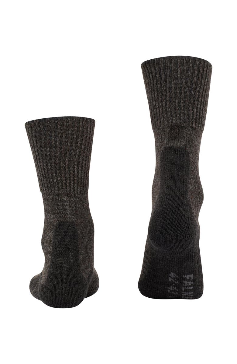 Falke TK1 Adventure Wool Hiking Socks, Alternate, color, Smog