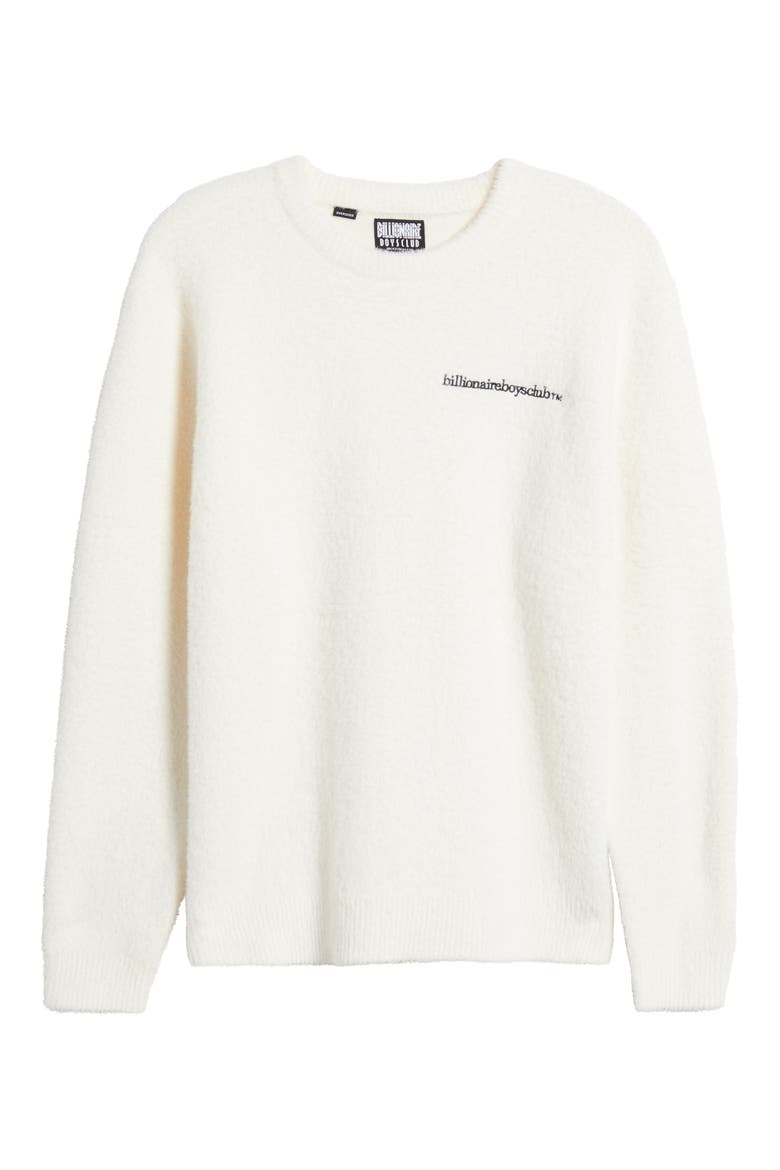 Fuzz Oversize Sweatshirt, Alternate, color, WHISPER WHITE