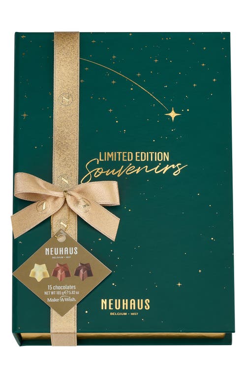 NEUHAUS 15-Piece Holiday Chocolate Gift Box in Green 