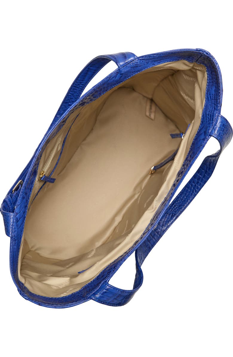 Brahmin Brayden Croc Embossed Leather Tote, Alternate, color,