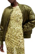 AllSaints Roomer Puffer Bomber Jacket