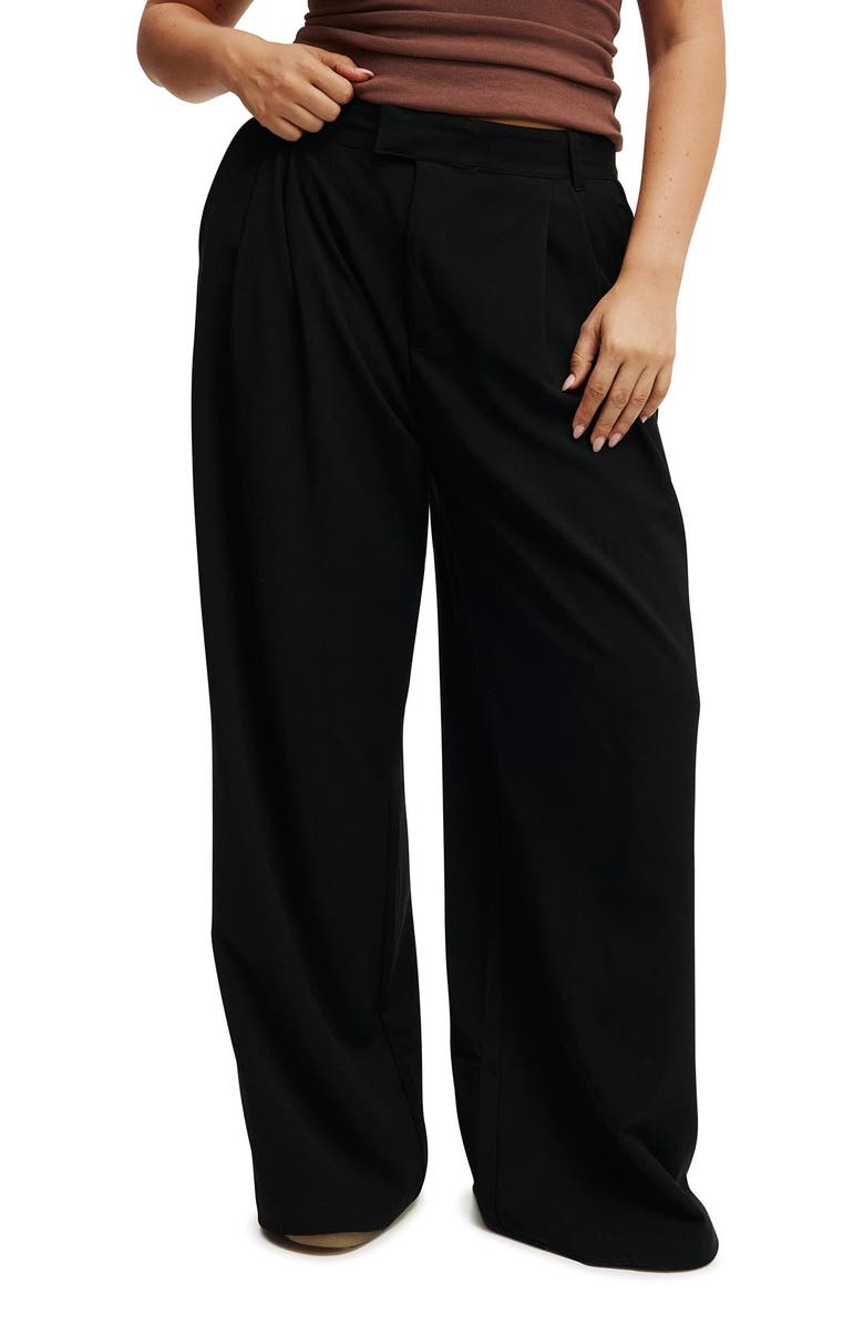 Cotton On Women's Izzy Pleated Suiting Pant, Alternate, color, 