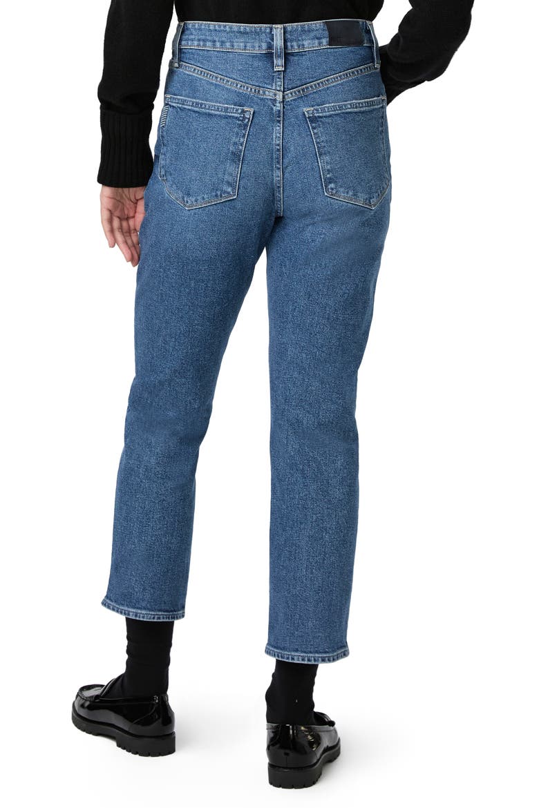 Billy High Waist Crop Straight Leg Jeans, Alternate, color, MOONCHILD