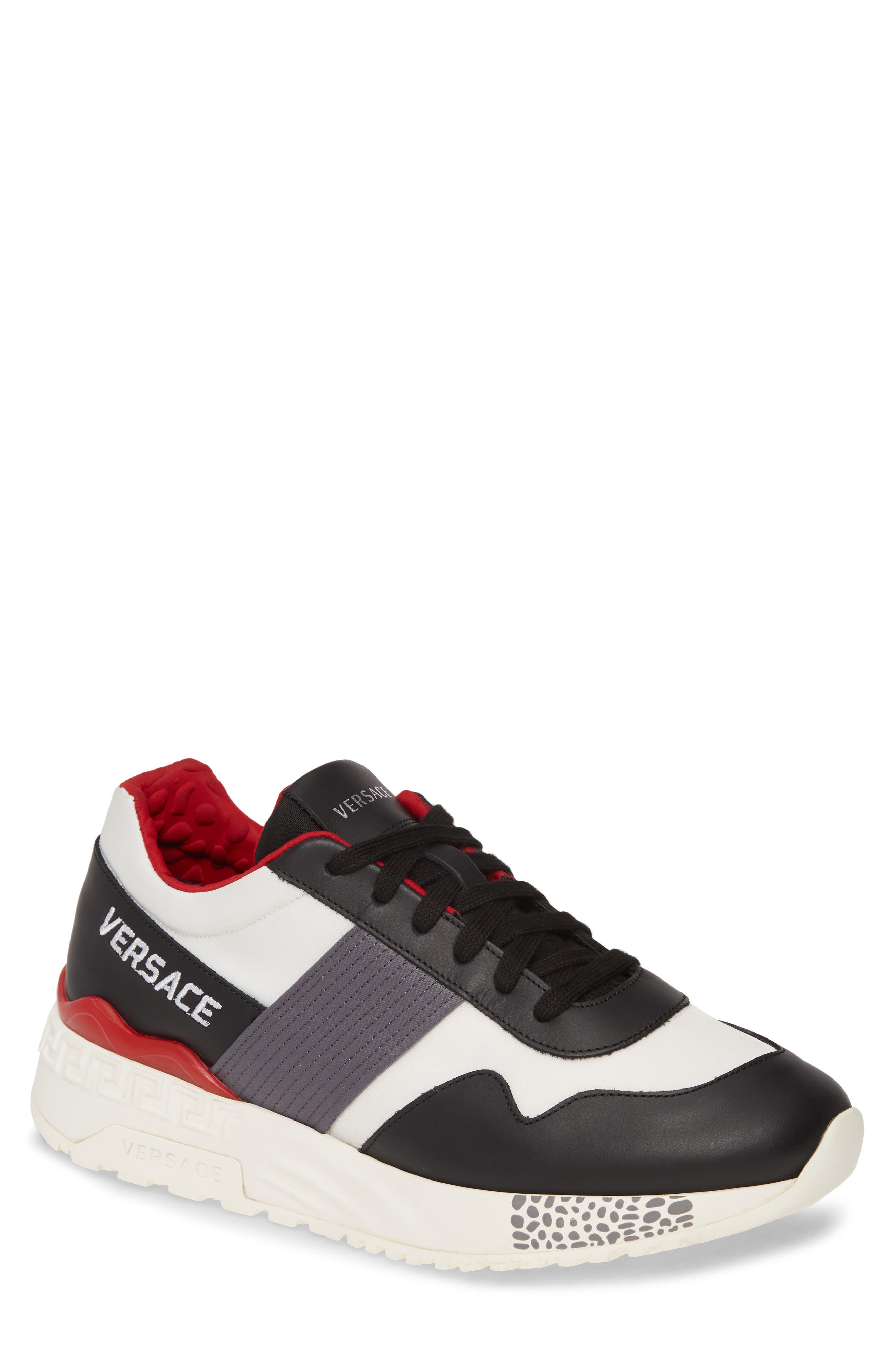 Versace Achilles Classic Sneaker, Main, color, 