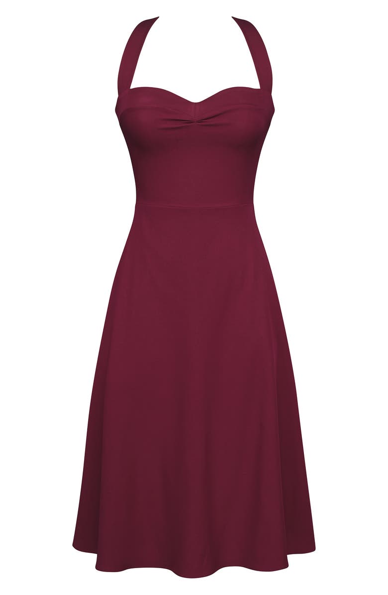 HOUSE OF CB Carolla Halter Minidress, Alternate, color,