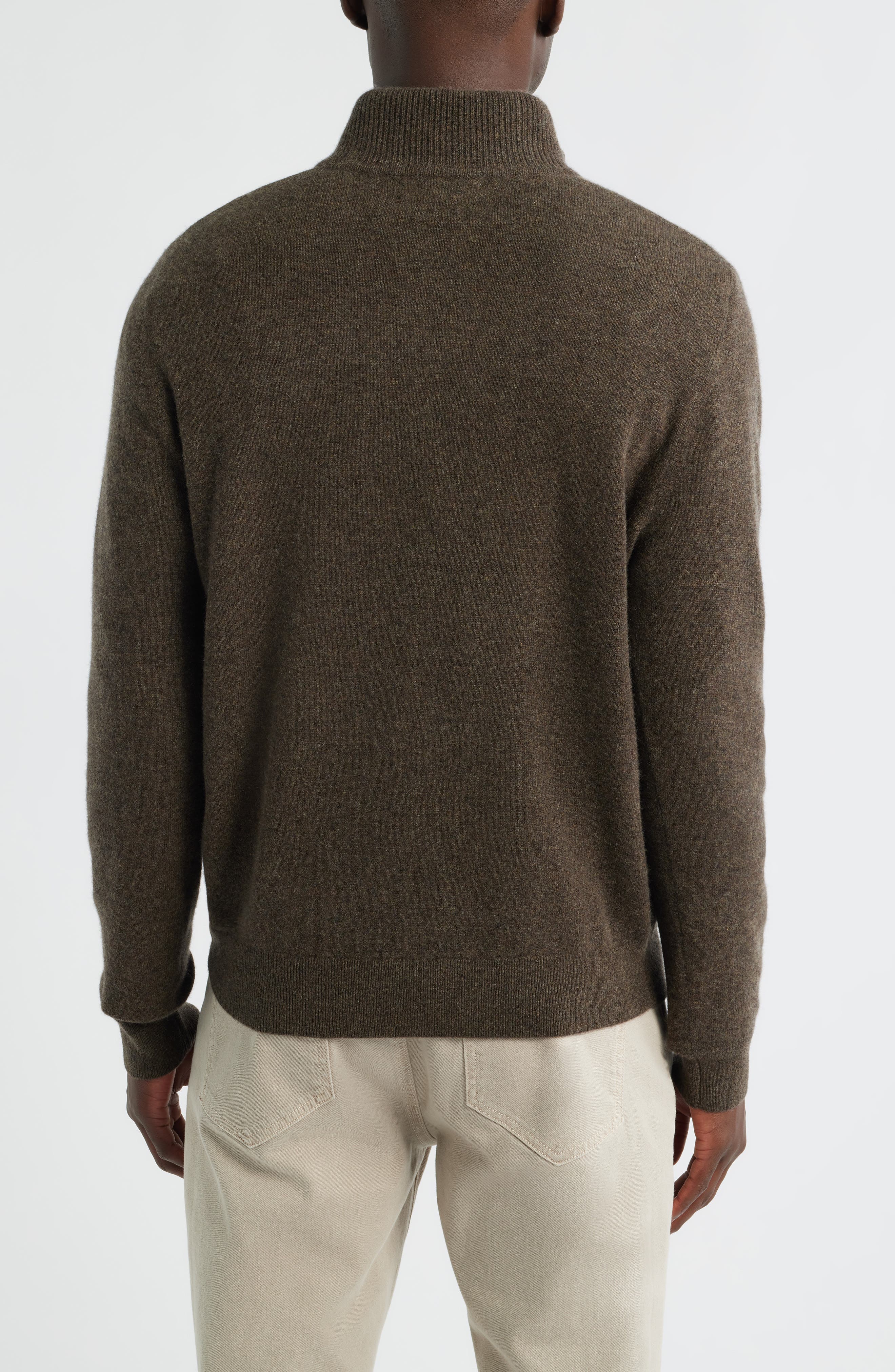 Quarter Zip Cashmere Sweater - image 2