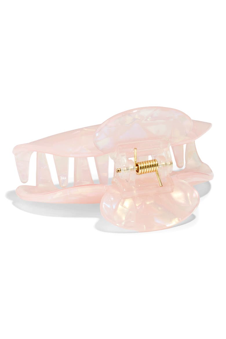 Pearlized Claw Clip, Alternate, color, PINK