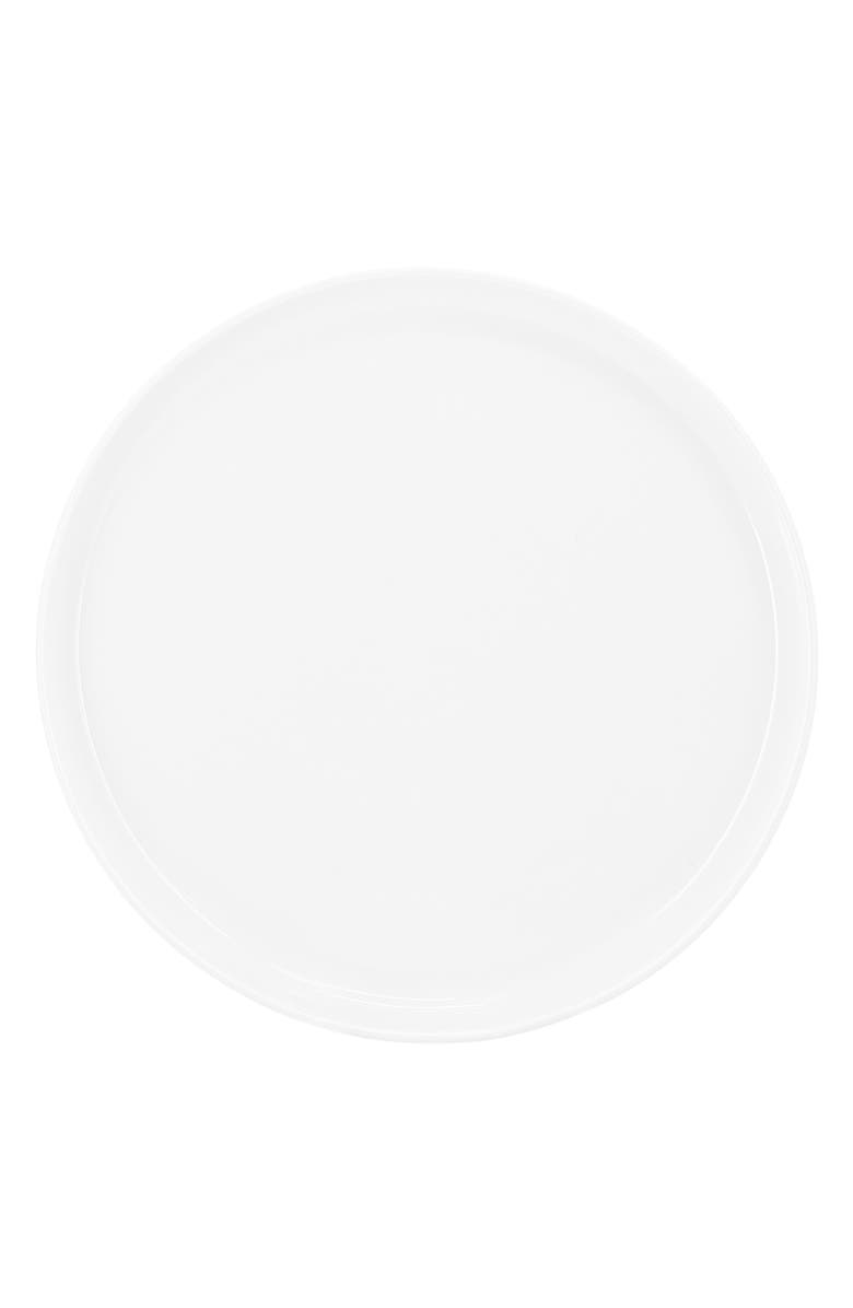 Elama Duncan 18 Piece Porcelain Dinnerware Set, Alternate, color, White