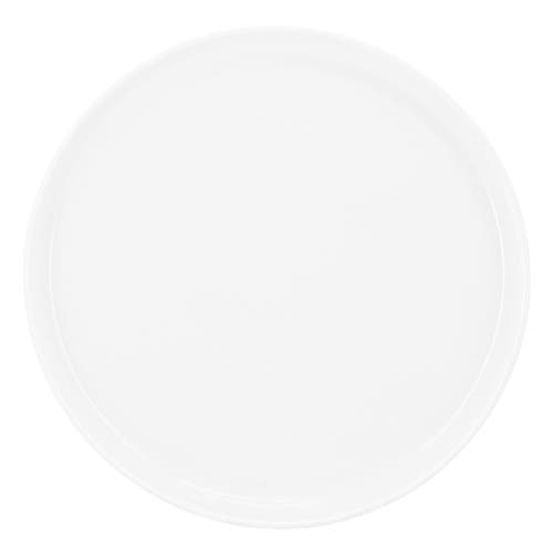 Elama Duncan 18 Piece Porcelain Dinnerware Set In White