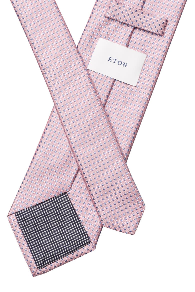 Micro Silk Tie, Alternate, color, MEDIUM PINK
