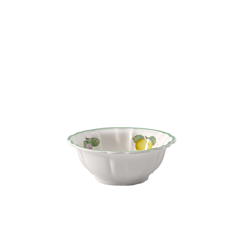 French Garden Fleurence Fluted Rice Bowl