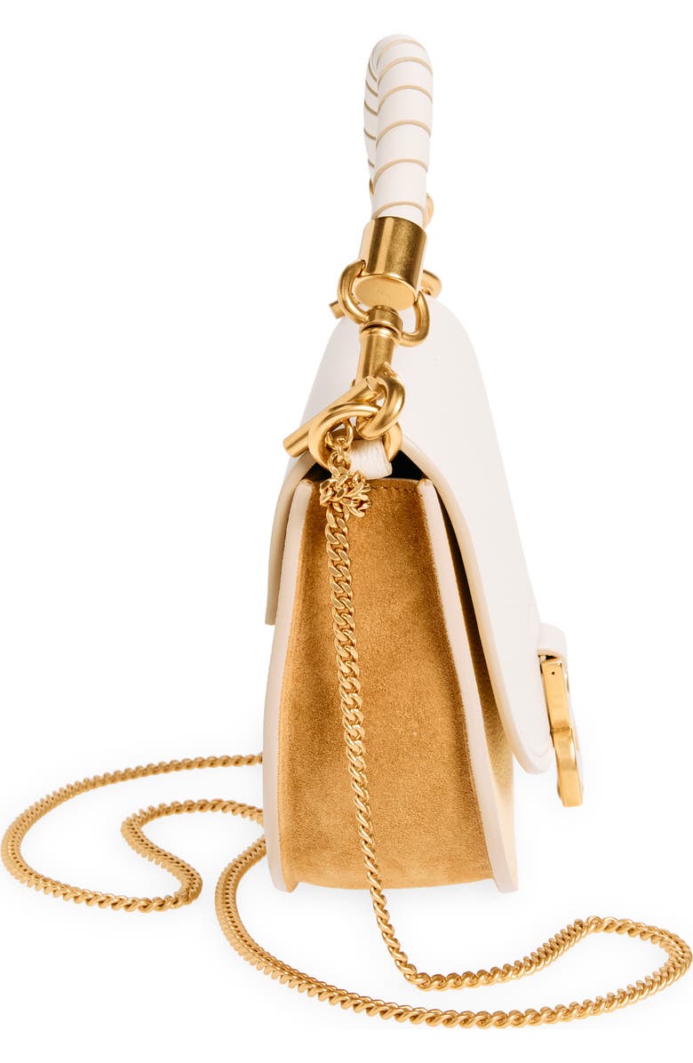 Chloé Small Marcie Colorblock Leather Top Handle Bag, Alternate, color,