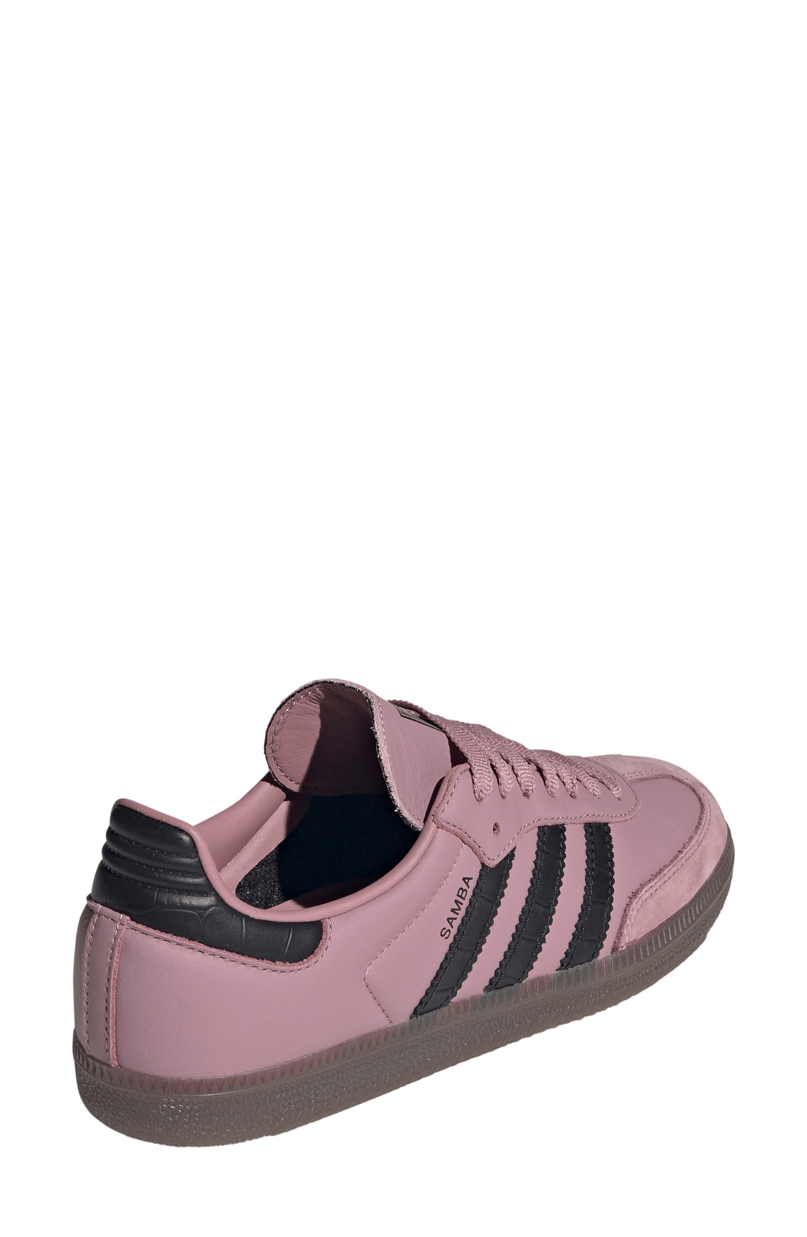 adidas Samba OG Sneaker, Alternate, color, Magic Mauve/ Core Black/ Gum5