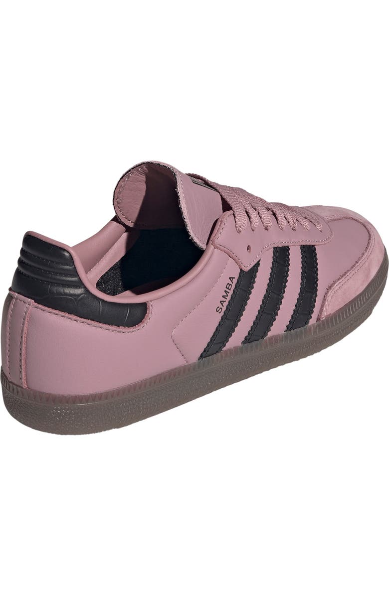 adidas Samba OG Sneaker, Alternate, color, Magic Mauve/ Core Black/ Gum5