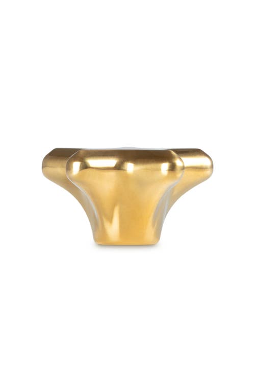 Le Creuset Gold Star Knob In Gold