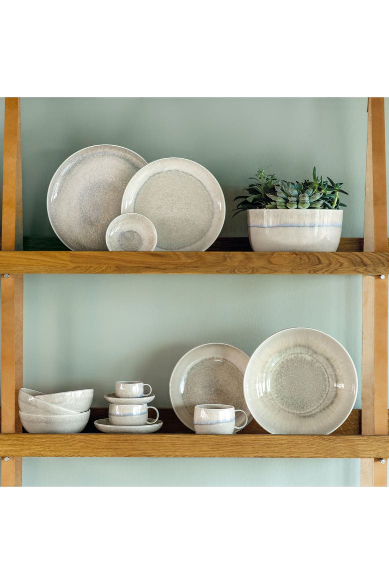 Perlemor Sand Low Serving Bowl, Alternate, color, multi