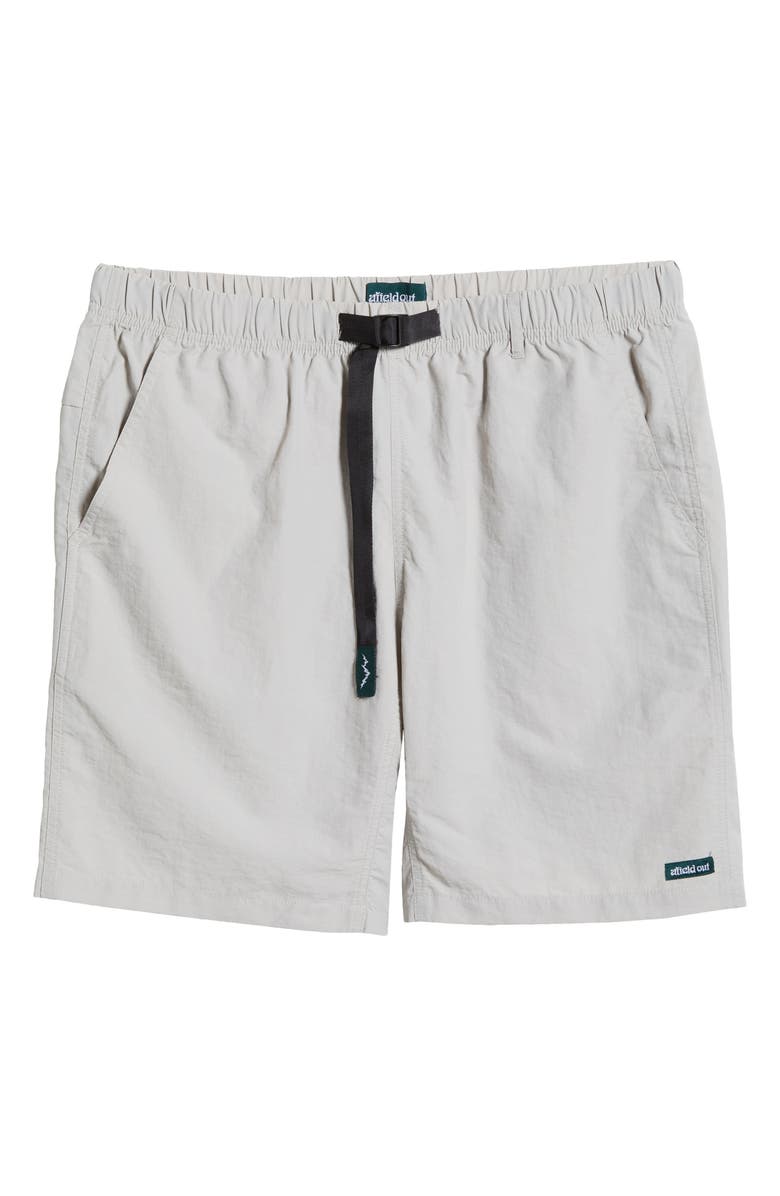 Afield Out Sierra Belted Climbing Shorts, Alternate, color, Grey