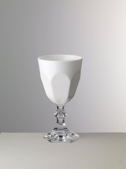 Mario Luca Giusti Dolce Vita Acrylic Water Goblet In White