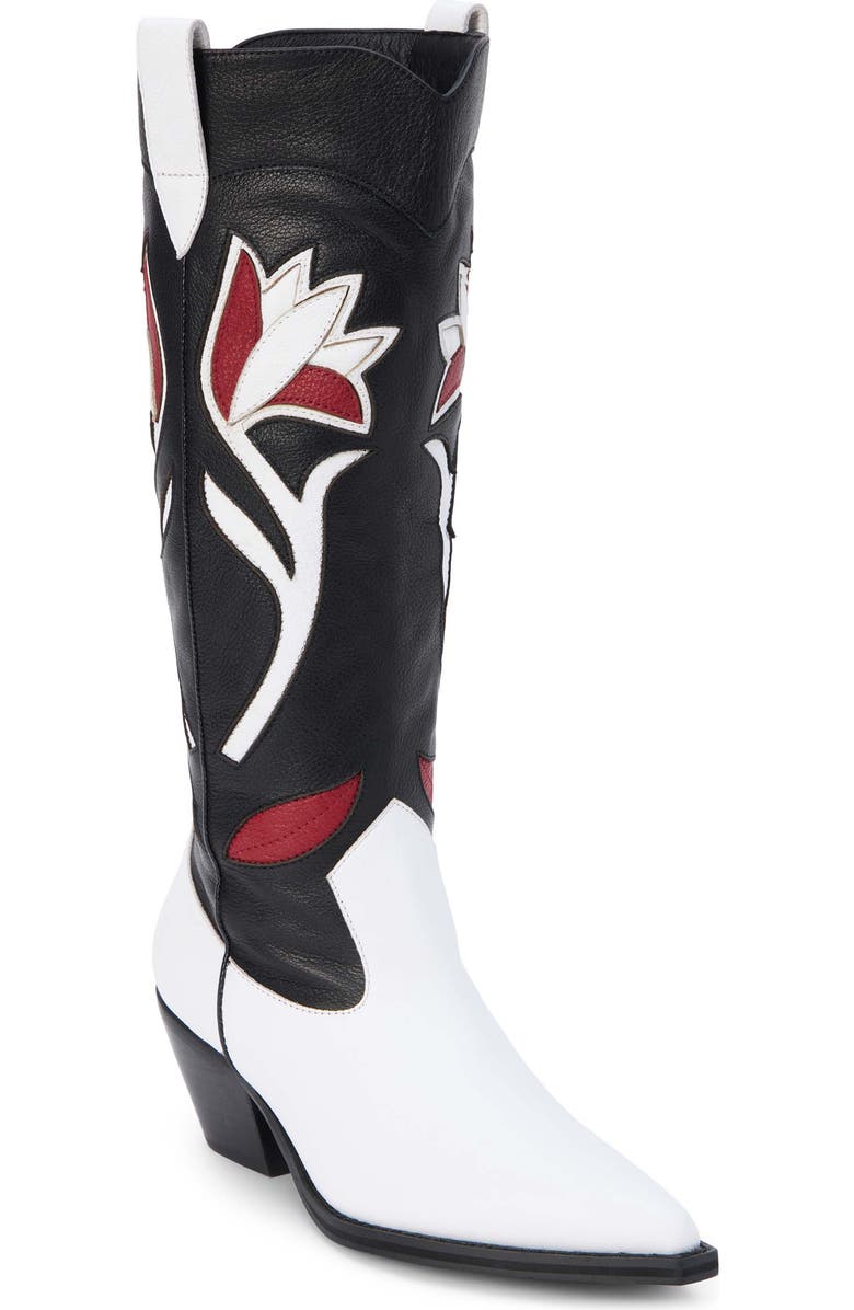 Matisse Cool Hand Western Boot, Main, color, Black Multi
