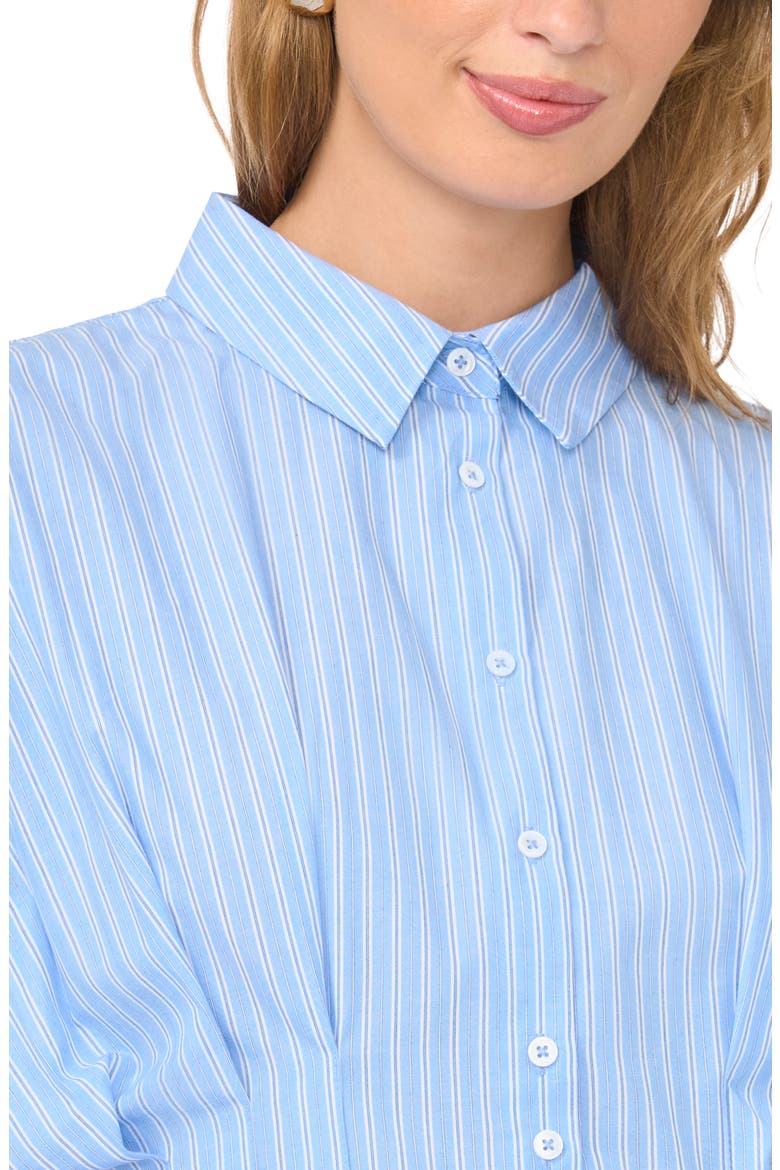 Pleat Waist Dolman Shirt, Alternate, color, CHAMBRAY BLUE