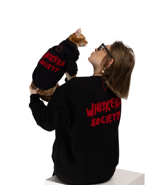 Whiskers Society Pet Sweatshirt