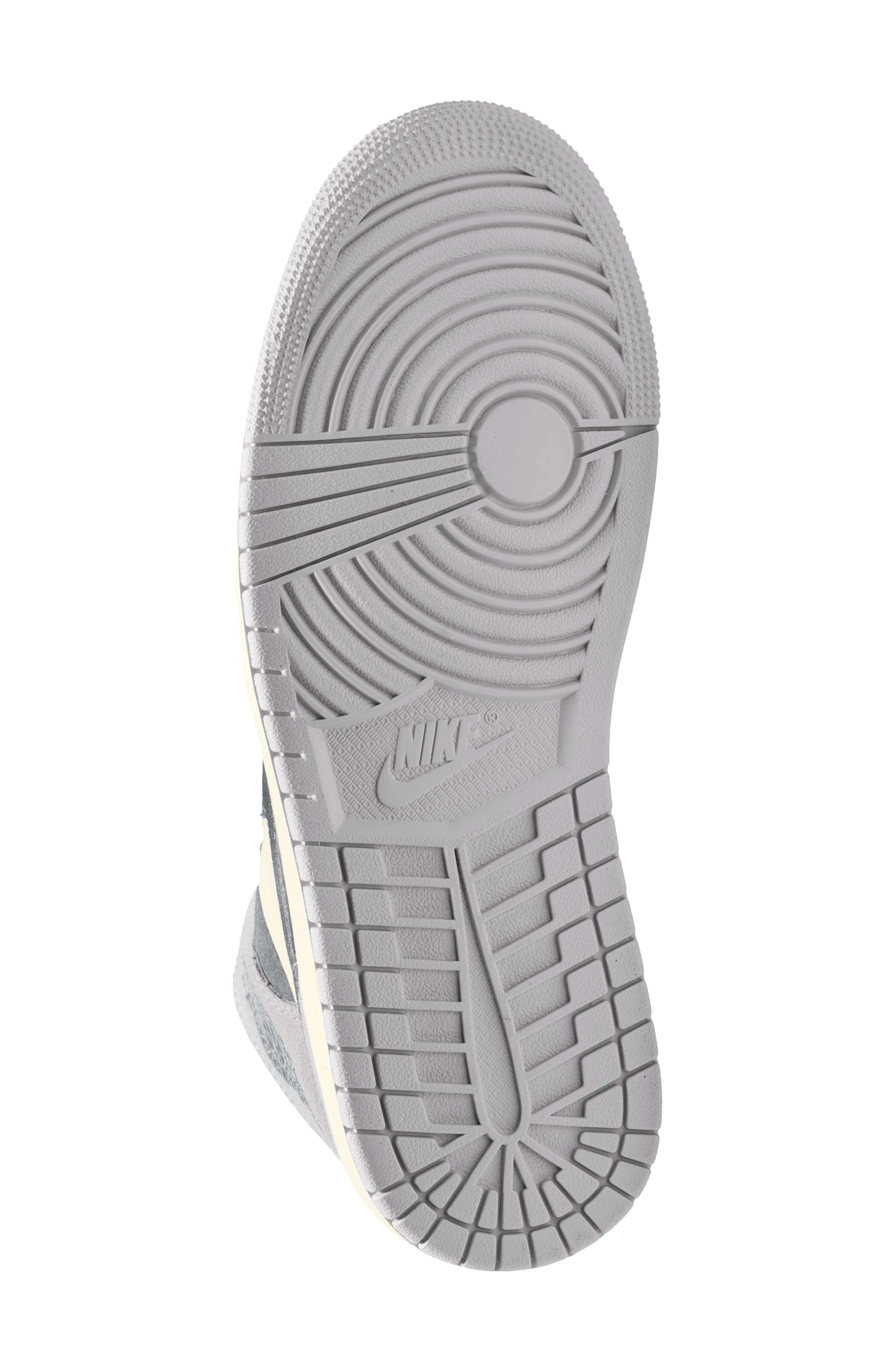 Air Jordan 1 '07 Mid Basketball Sneaker, Alternate, color, NEUTRAL GREY/ SMOKE GREY/ SAIL