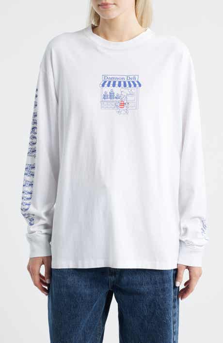 Damson Madder Graphic Deli Organic Cotton Top