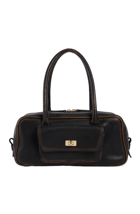 EZMEHRALDA leather bag