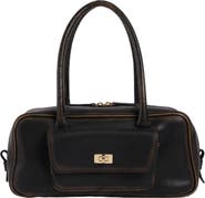 SANDRO EZMEHRALDA leather bag