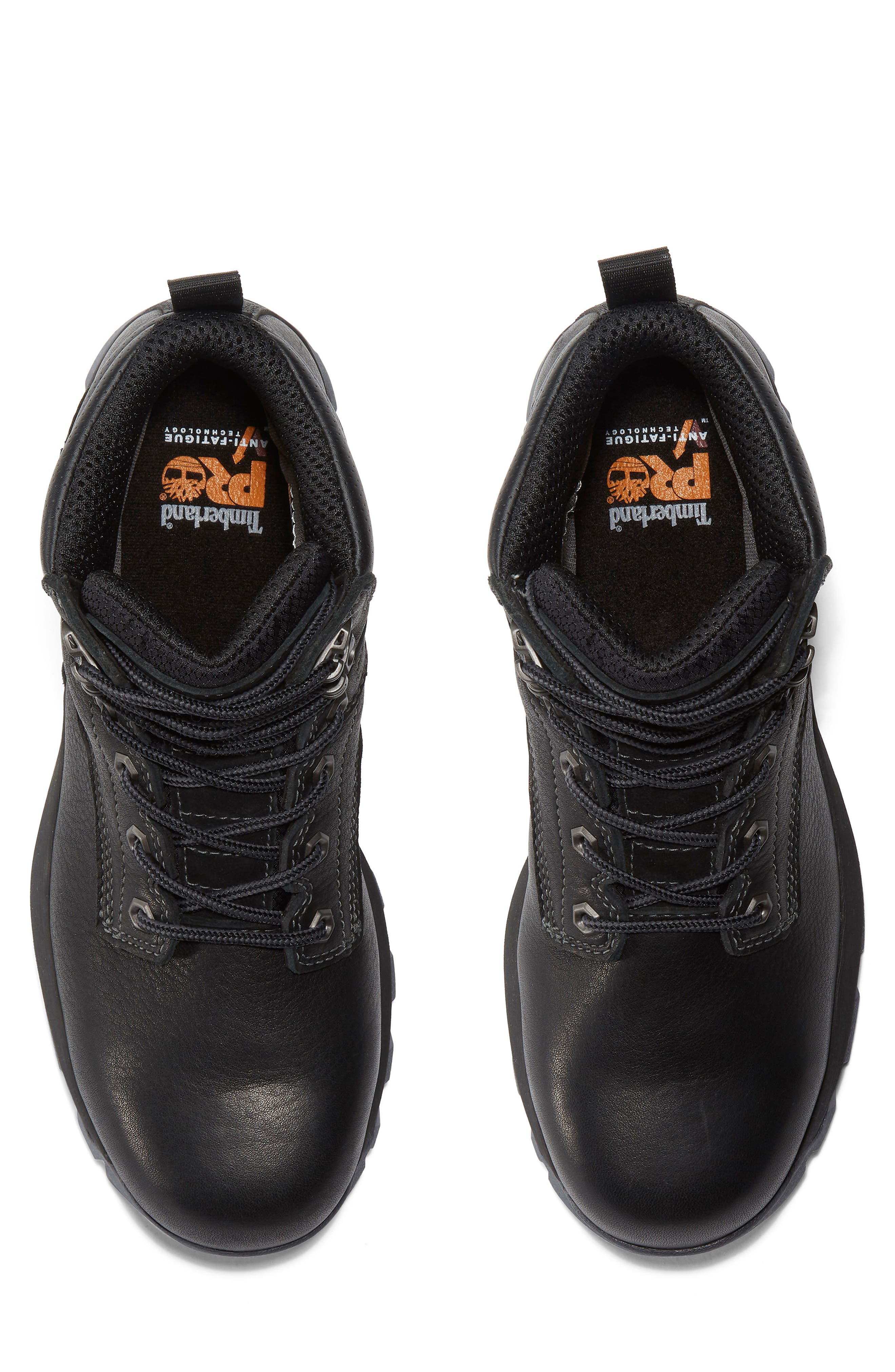 Timberland TiTAN EV 6" Waterproof Composite Toe Work Boot, Alternate, color, Black