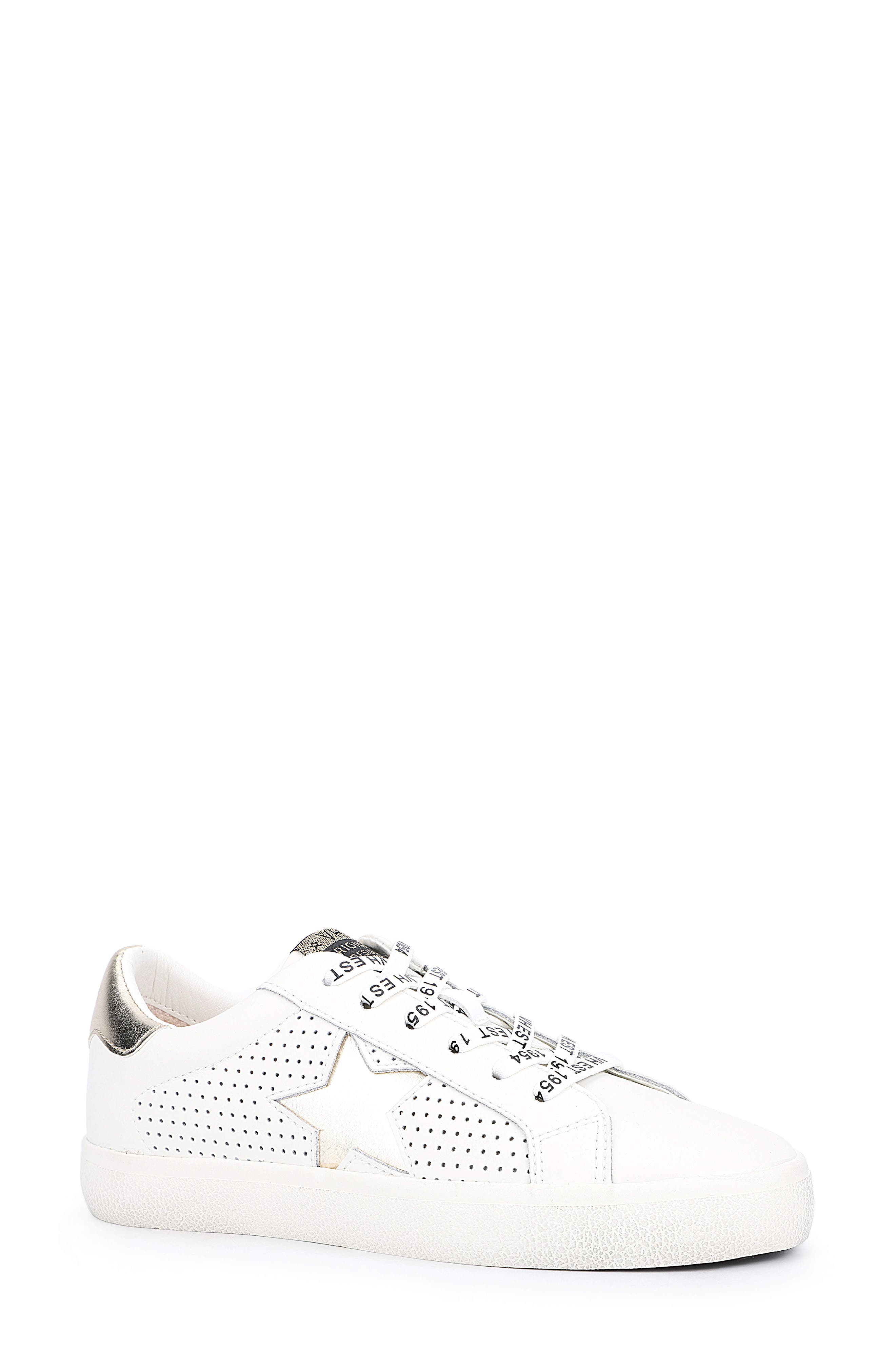 Vintage Havana Gadol Perforated Leather Sneaker, Main, color, 