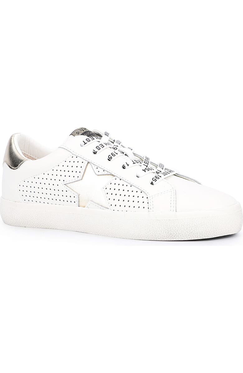 Vintage Havana Gadol Perforated Leather Sneaker, Main, color,