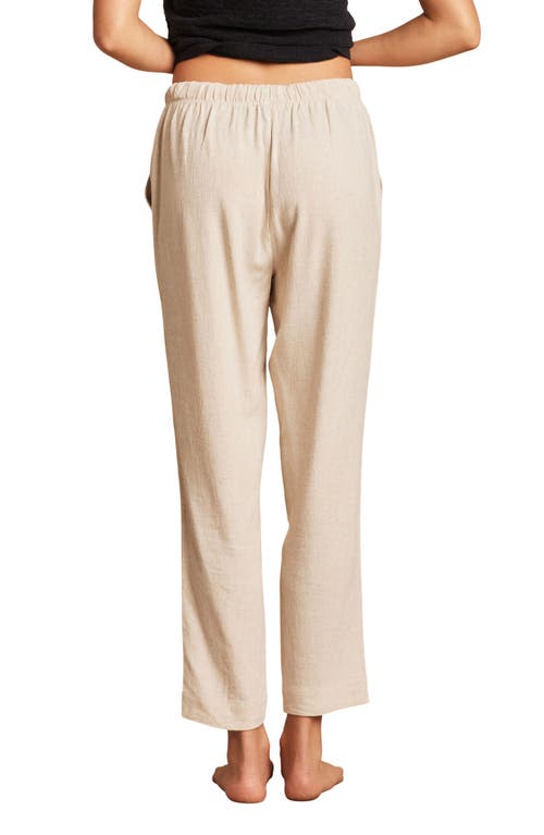 Barefoot Dreams Malibu Collection® Tapered Lounge Pants In Bisque