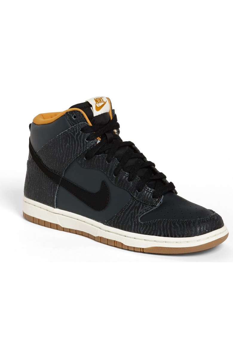 Nike 'Dunk Hi - Skinny Print' High Top Basketball Sneaker, Main, color,