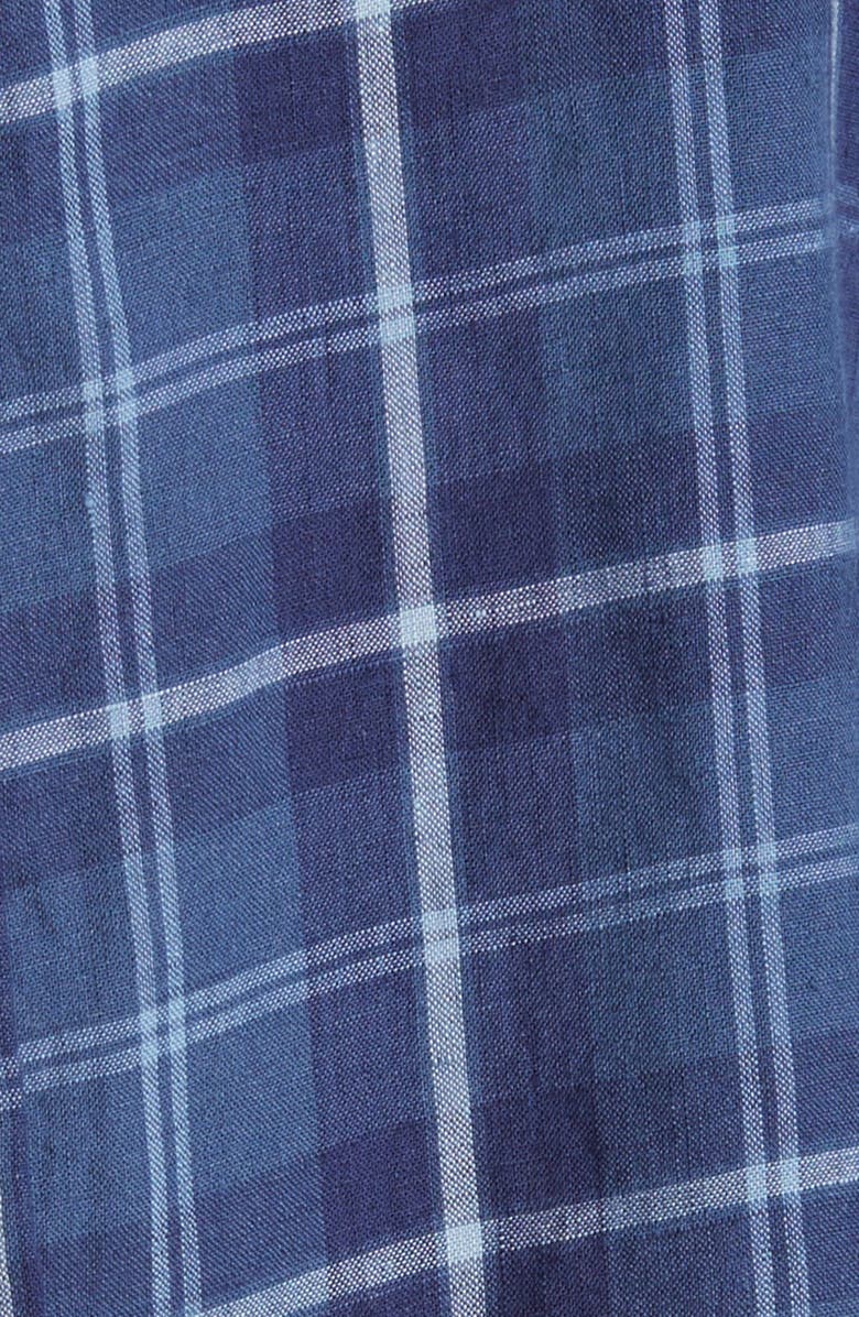 Rails Havana Plaid Linen Button-Up Shirt, Alternate, color, 