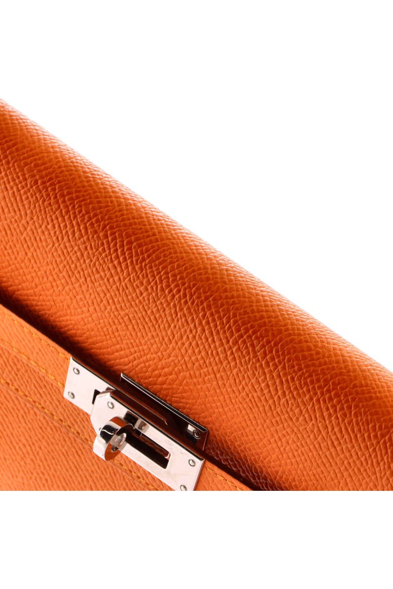 Kelly Wallet Verso Epsom Long, Alternate, color, Orange