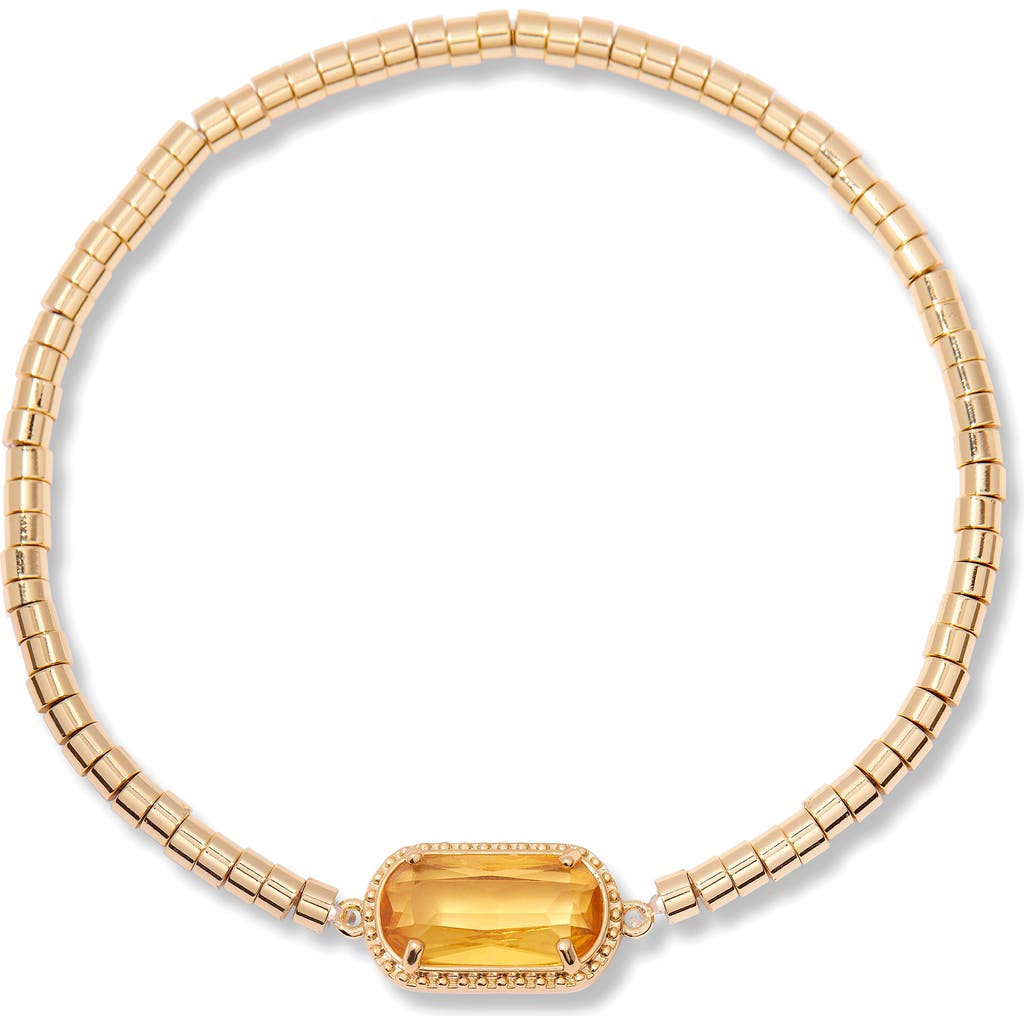 Brook & York Brook And York Daphne Birthstone Bracelet In Gold
