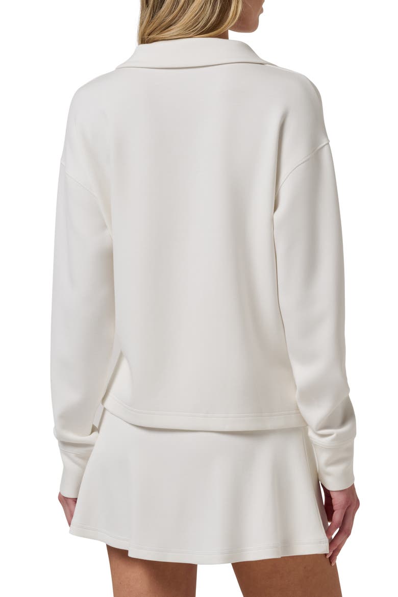 SkyLoft V-Neck Pullover, Alternate, color, SNOW WHITE