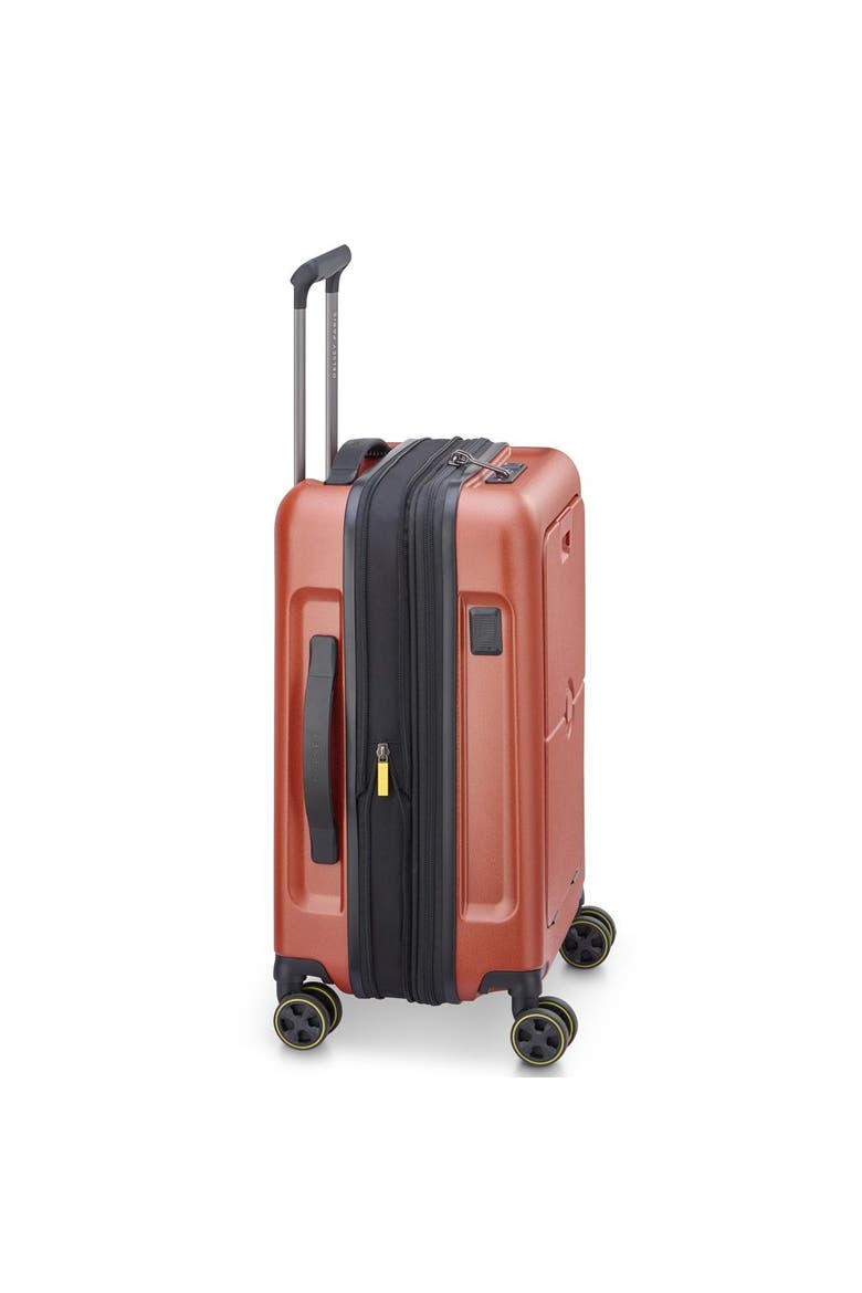 Turenne 2.0 Hardside 22" Carry On Spinner Luggage with Front Pocket, Alternate, color, Brick