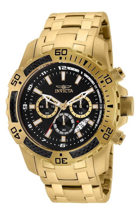 Pro Diver Chronograph Watch, 51mm