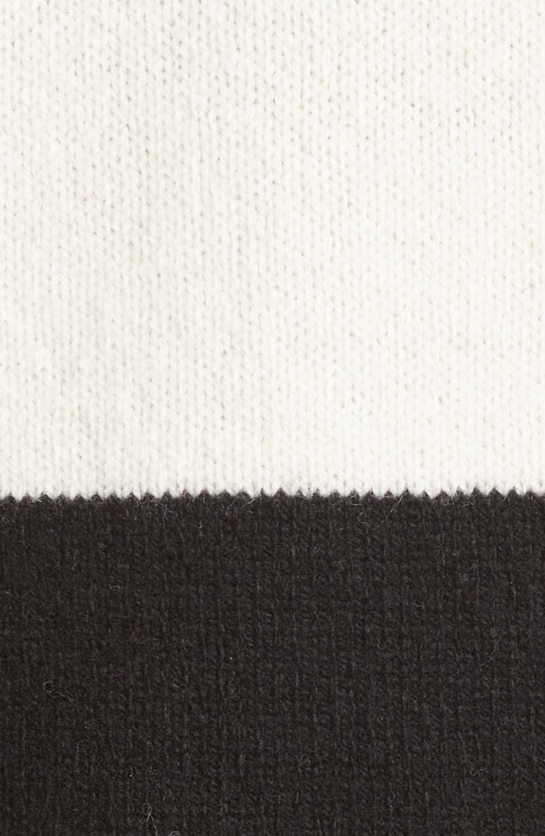 Sunspel Stripe Lambswool Crewneck Sweater, Alternate, color,