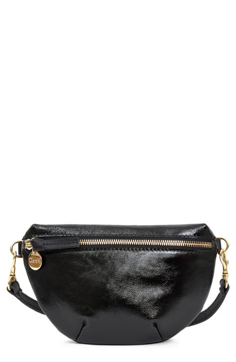 Petite Fanny Naplak Leather Belt Bag