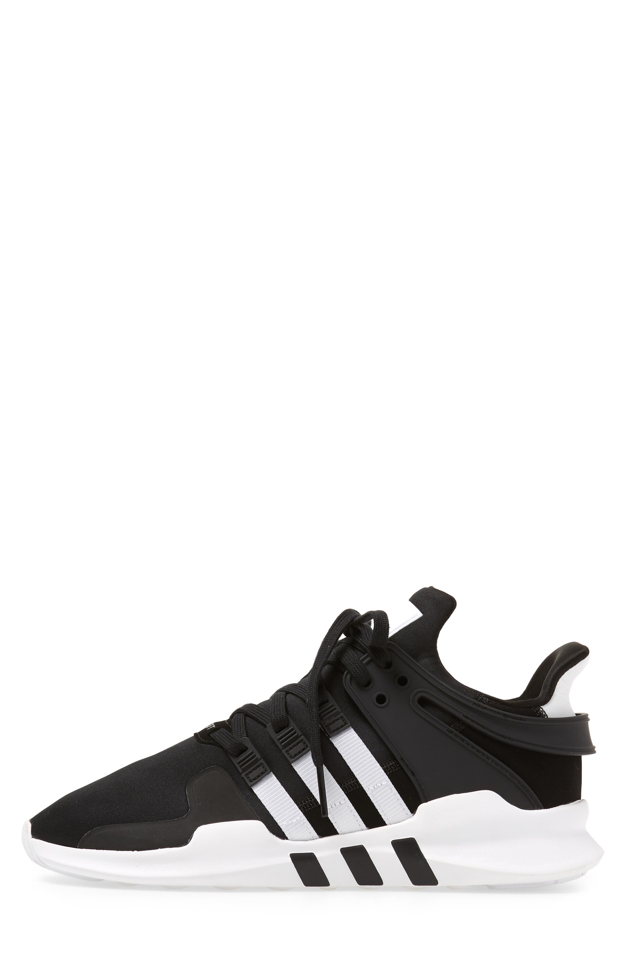 EQT Support Adv Sneaker, Alternate, color, CORE BLACK/ CLOUD WHITE/ BLACK
