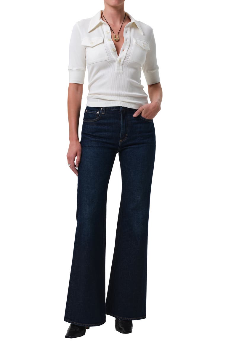 Amina Rib Polo, Alternate, color, PASHMINA WHITE