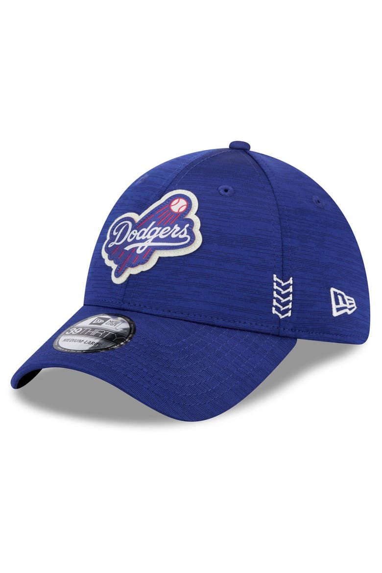 Men's New Era  Royal Los Angeles Dodgers 2024 Clubhouse 39THIRTY Flex Fit Hat, Main, color, Royal
