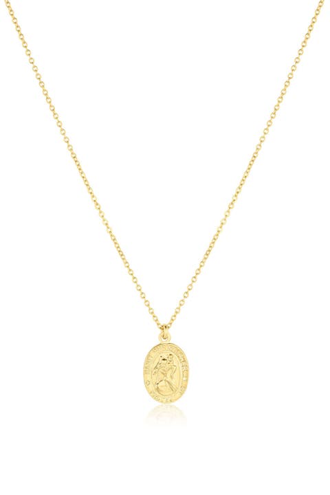 St. Christopher Charm Necklace