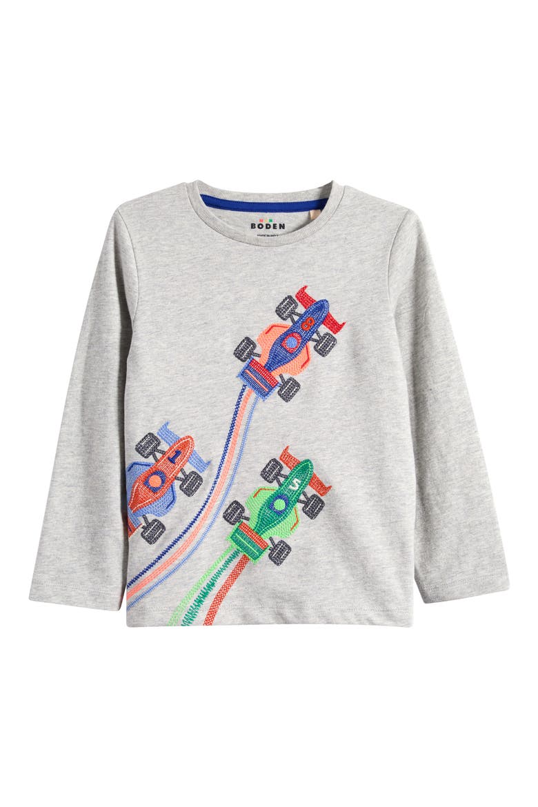 Kids' Superstitch Long Sleeve T-Shirt, Main, color, RACING CARS