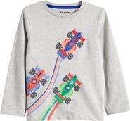 Mini Boden Kids' Superstitch Long Sleeve T-Shirt